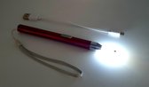 Diamond Painting pen met licht - usb - oplaadbare accu - led light - rood