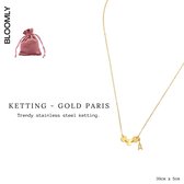 Ketting Gold Paris - Stainless Steel