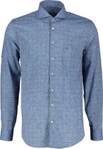 Ledub Overhemd - Modern Fit - Blauw - 48