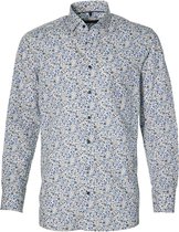 Casa Moda Overhemd - Regular Fit - Blauw - 3XL Grote Maten