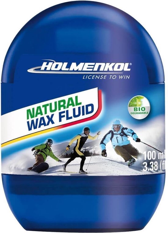 Holmenkol Natural vloeibare wax voor snowboards en ski's 100 ml