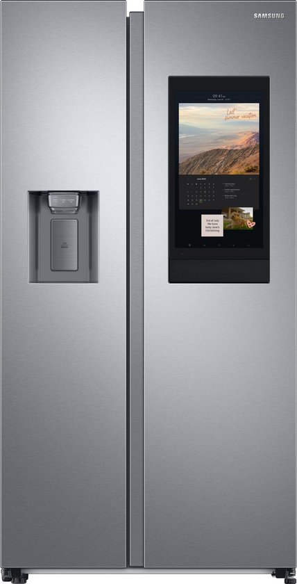 Koelkast: Samsung RS6HA8891SL/EF - Family Hub - Amerikaanse koelkast, van het merk Samsung
