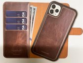 iPhone12,12PRO XSSIVE DETACHABLE 2 IN 1 WALLET CASE – ZWART,BRUIN