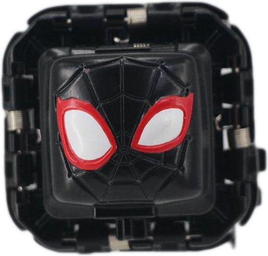 Marvel Spider-Man Battle Cube - Miles Morales VS Rhino - Battle Fidget Set - Battle Cubes