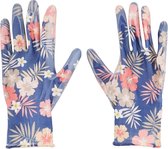 Tuinhandschoenen set 3 paar. Diverse motieven