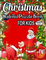 Christmas Sudoku Puzzle Book For Kids Ages 6-8