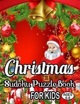 Christmas Sudoku Puzzle Book For Kids Ages 6-8