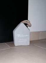 Deurstopper huis beton / door stop