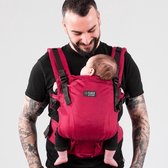Isara The One Scarlet - draagzak baby - maat 56 - 110 - rood