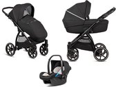 B-Midnight Black Kinderwagen - Suvvy Frame - Full Option - Met autostoel