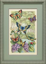 Dimensions Gold Collection Butterfly Forest borduren (pakket)