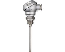 Jumo Temperatuursensor Sensortype Pt100 -50 tot 400 C Lengte van de sensor 100 mm Sensor- 6 mm