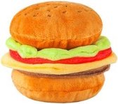 P.L.A.Y. Un hamburger en peluche avec des sons et des pièces