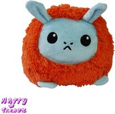 Happy Trendz® Oranje Blauw Schaap  Knuffel - Sheep Knuffel - Sheep Plush - Mood - Omkeerbaar - Blauw - Oranje - Reversible Plush - Happy - Sad - Verjaardag - Baby  - Zachte Knuffel