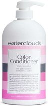 Waterclouds Color Conditioner-1000 ml met pomp - Conditioner voor ieder haartype