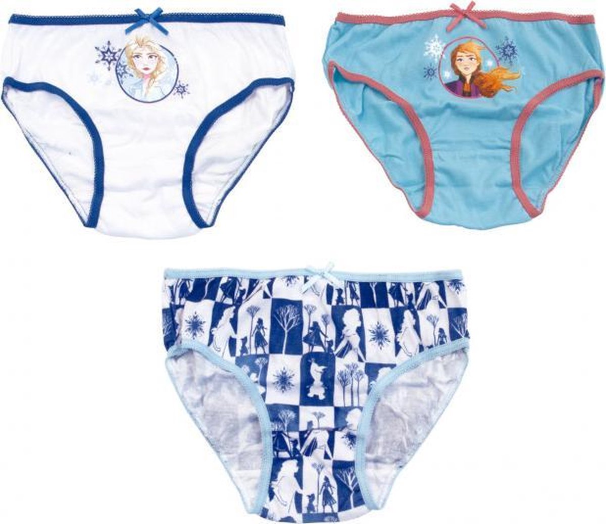 Disney onderbroekenset Frozen II, 4/5 jaar, katoen 3 stuks