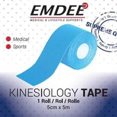 Emdee Kinesiology Tape Light Blue Non Cut
