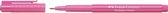 Faber-Castell fineliner - Broadpen Pastel - 0.8mm - roze - FC-155426
