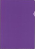 L-MAP Kangaro A4 PP 120mµ Transp.grained violet 10 pcs