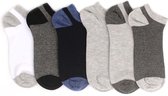 Enkelsokken - Heren sokken - 6 paar - Heren Maat 40-45