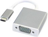 USB 3.1 naar VGA adapter- 20 cm - 1080p - Zilver