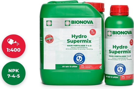 BioNova Hydro Supermix 5 liter