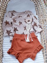 kleding set - meisjes kleding - baby girl - babygift set - kraam cadeau - kraamkado - bijtring - houten speelgoed - vogel