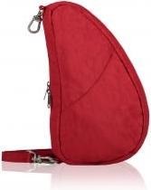 Healthy Back Bag Textured Nylon Large Baglett Crimson