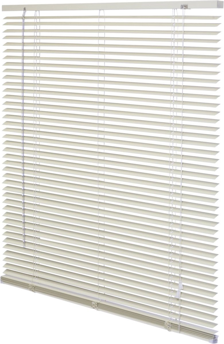 Intensions Jaloezie unicolor Off-White Aluminium 25mm 180x175cm