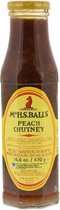 Mrs Ball's Peach Chutney - 470g - (Zuid-Afrikaans) - (Zuid-Afrika) - (Saus)
