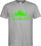 Grijs T shirt met Groen "Fortnite Battle Royal" print size XXXL