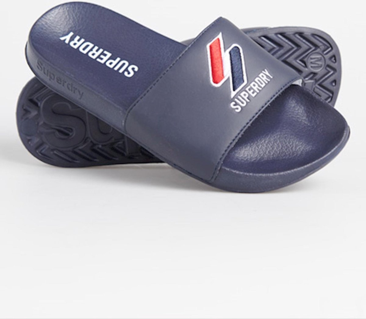 Superdry Dames Core badslippers Marineblauw