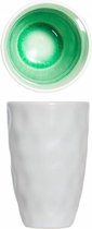 Spirit Green Beker D7.3xh11cm 23cl Aardewerk -  (set van 6)