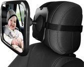 Easy Life - Baby Spiegel Auto - Verstelbare Baby Autospiegel - Achterbank Spiegel XL
