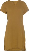 Knit Factory Indy Robes de jour - Ocre - L - 100% Coton organique