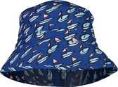 Snapper Rock - UV Bucket Hoed voor jongens - Opti Boats - Blauw - maat L (57CM)