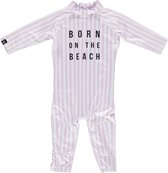 Beach & Bandits - UV-zwempak voor baby's - Beach Girl - Roze/Wit - maat 80-86cm