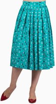 Dancing Days Rok -2XL- BRIGHT LIGHTS Turquoise