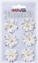 FLORELLA-Bloemen wit, 3,5cm