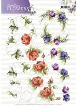 3D Knipvel - Precious Marieke - Timeless Flowers - Rozen