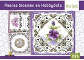 Hobbydols 225 - Paarse bloemen en Hobby Dots