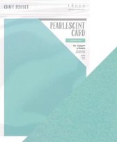 Tonic pearlescent karton - Caribbean sea 5 vl A4 9517E (10-20)