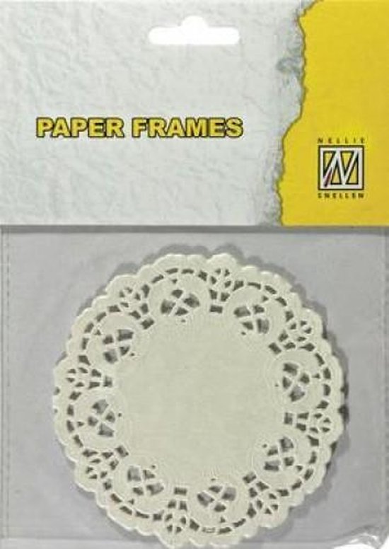 Nellie's Choice Paper frames rond 12 ST 12,5 cm PD009
