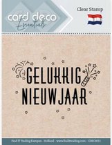 Card Deco Essentials - Clear Stamps - Gelukkig Nieuwjaar