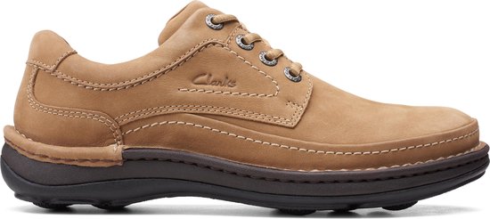 Clarks - Chaussures homme - Nature Three - G - nubuck sable - taille 9.5 |  bol.com