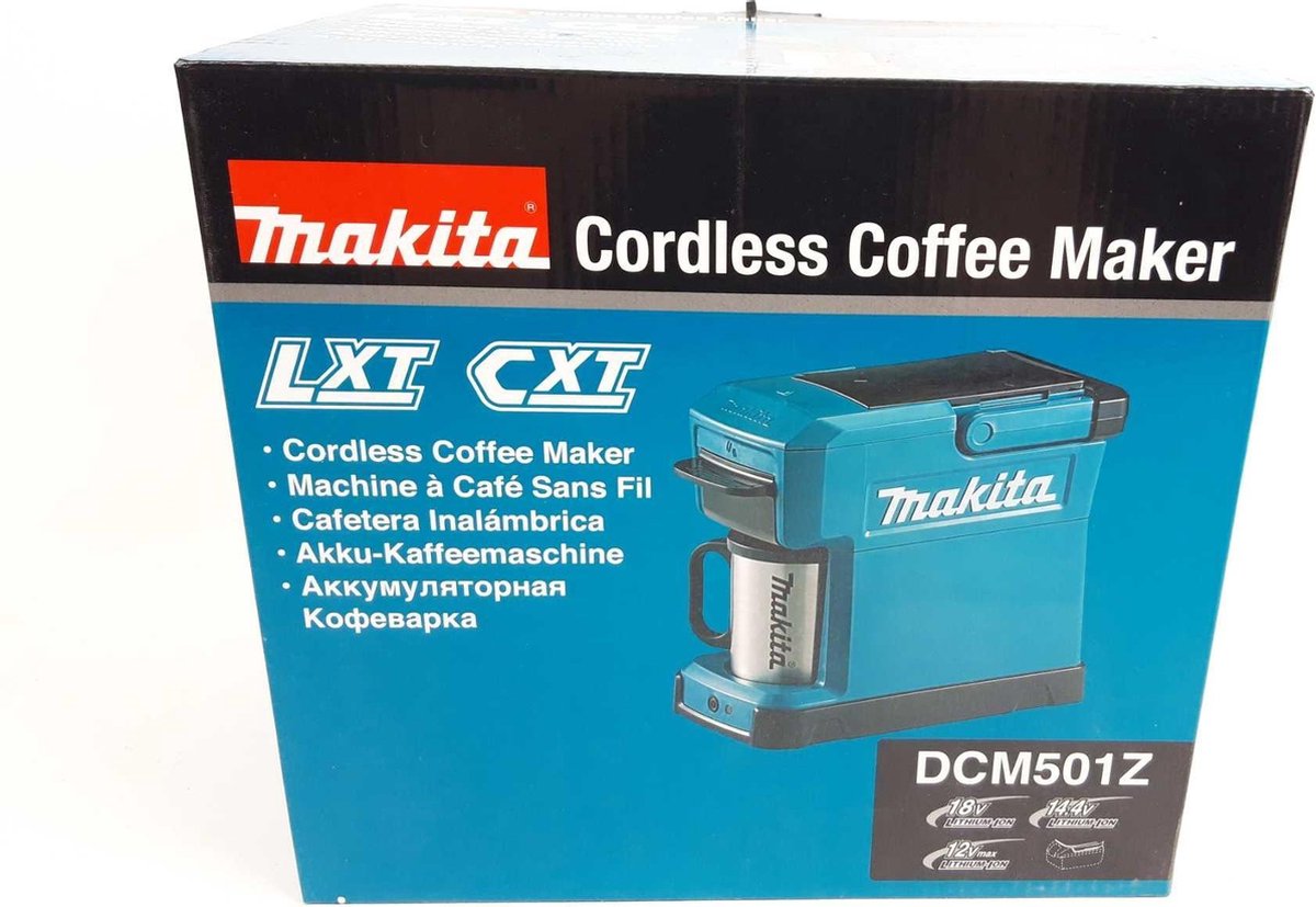 Cafetière sans fil pour chantier Makita DCM501Z 