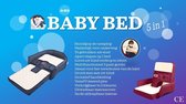 Opvouwbaar baby bed BLAUW - Reiswieg - Baby Camping bed - Baby stoel
