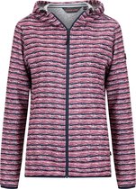 Life-Line Debora Dames Fleece Vest - Dark Pink Melange - 38
