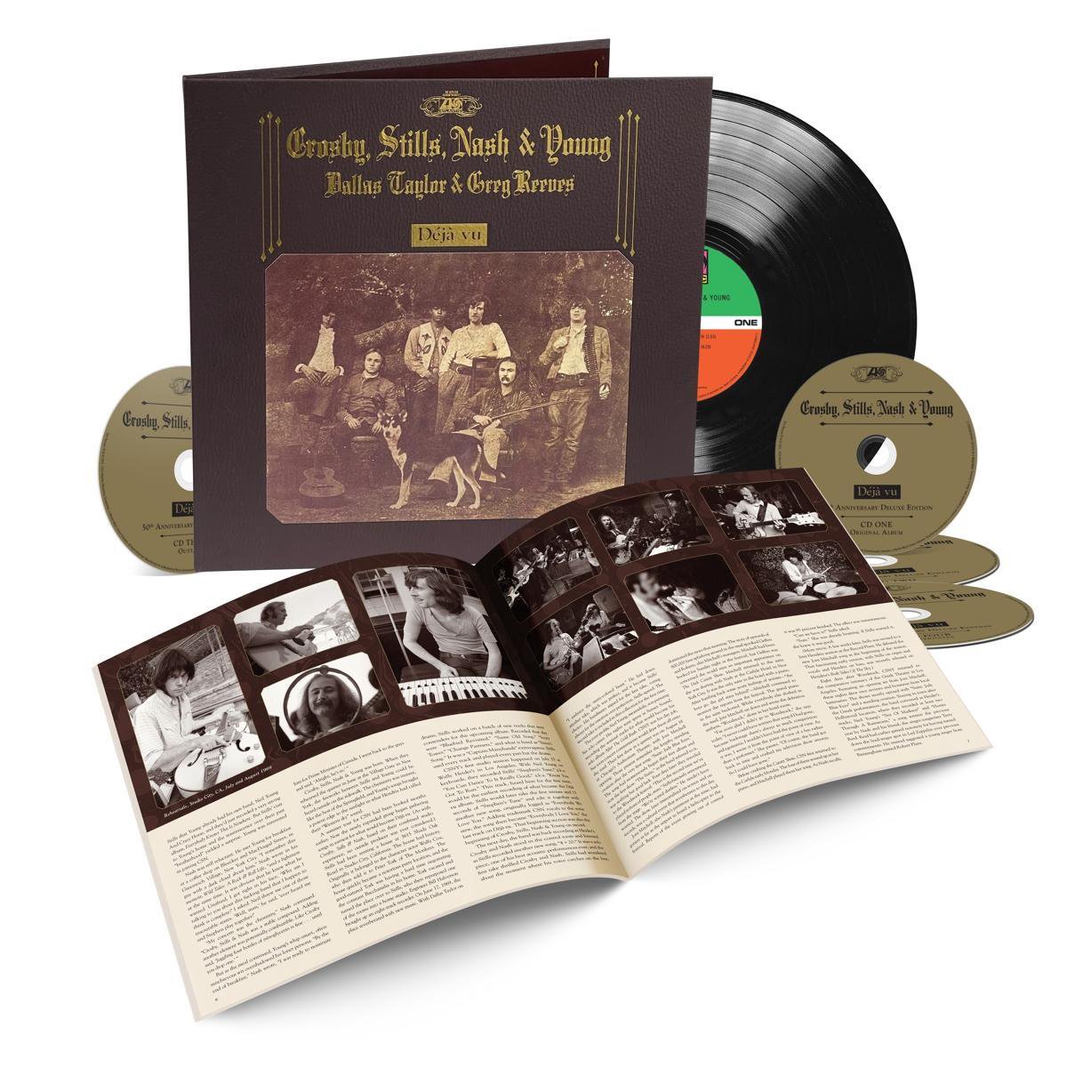 Deja Vu Lyrics Crosby Stills Nash And Young Deja Vu - 50th Anniversary (4CD + 1LP), Crosby, Stills, Nash & Young