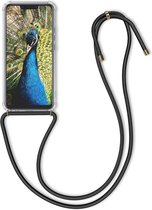 kwmobile telefoonhoesje compatibel met Huawei Mate 20 Lite - Hoesje met koord - Back cover in transparant